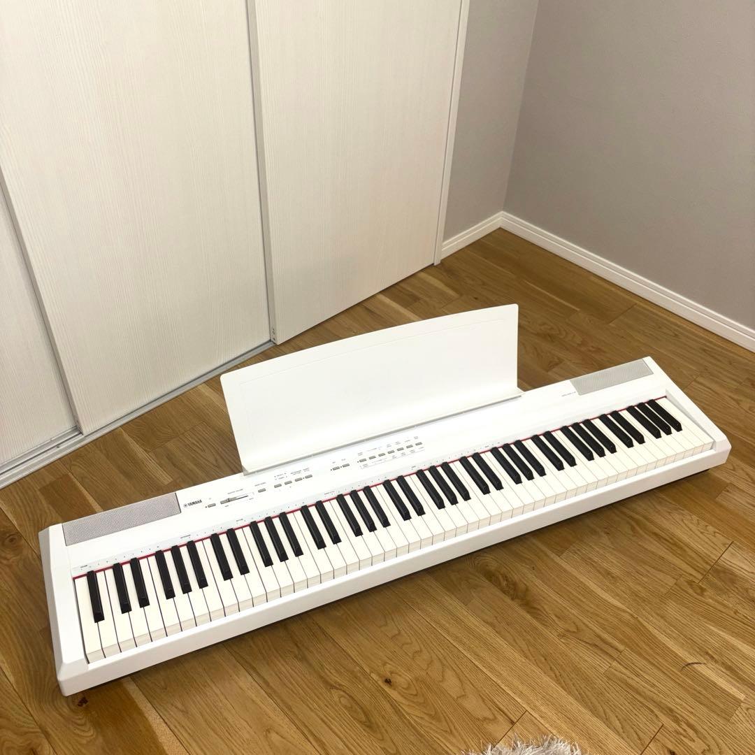 YAMAHA電子ピアノ デジタルピアノP-105 ホワイト