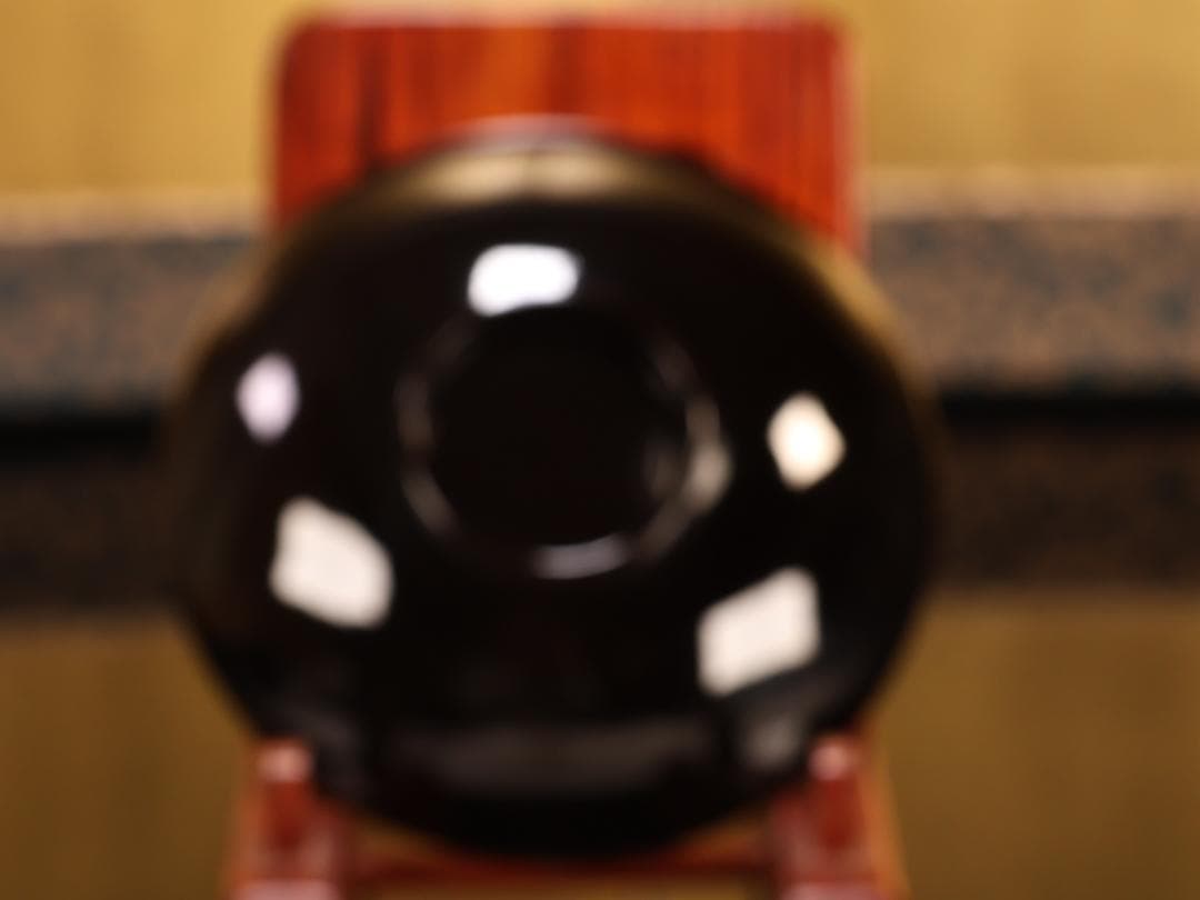 BK407　時代輪島塗　宝船図金蒔絵　波千鳥　吸物椀　1客　木製　茶道具 懐石