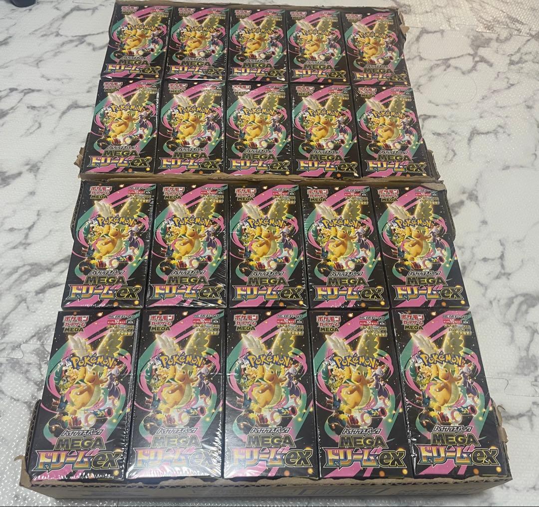 ポケモンカードハイクラスパック MEGAドリームex 60BOXシュリンク付き