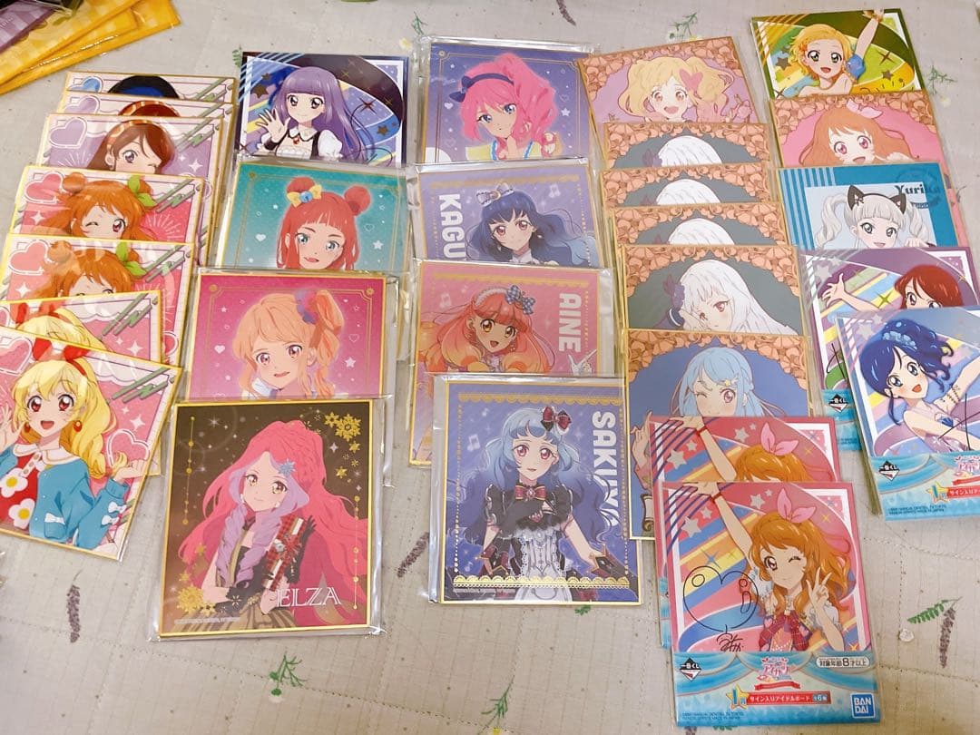 アイカツ　グッズ　星の翼カード追加 引退品