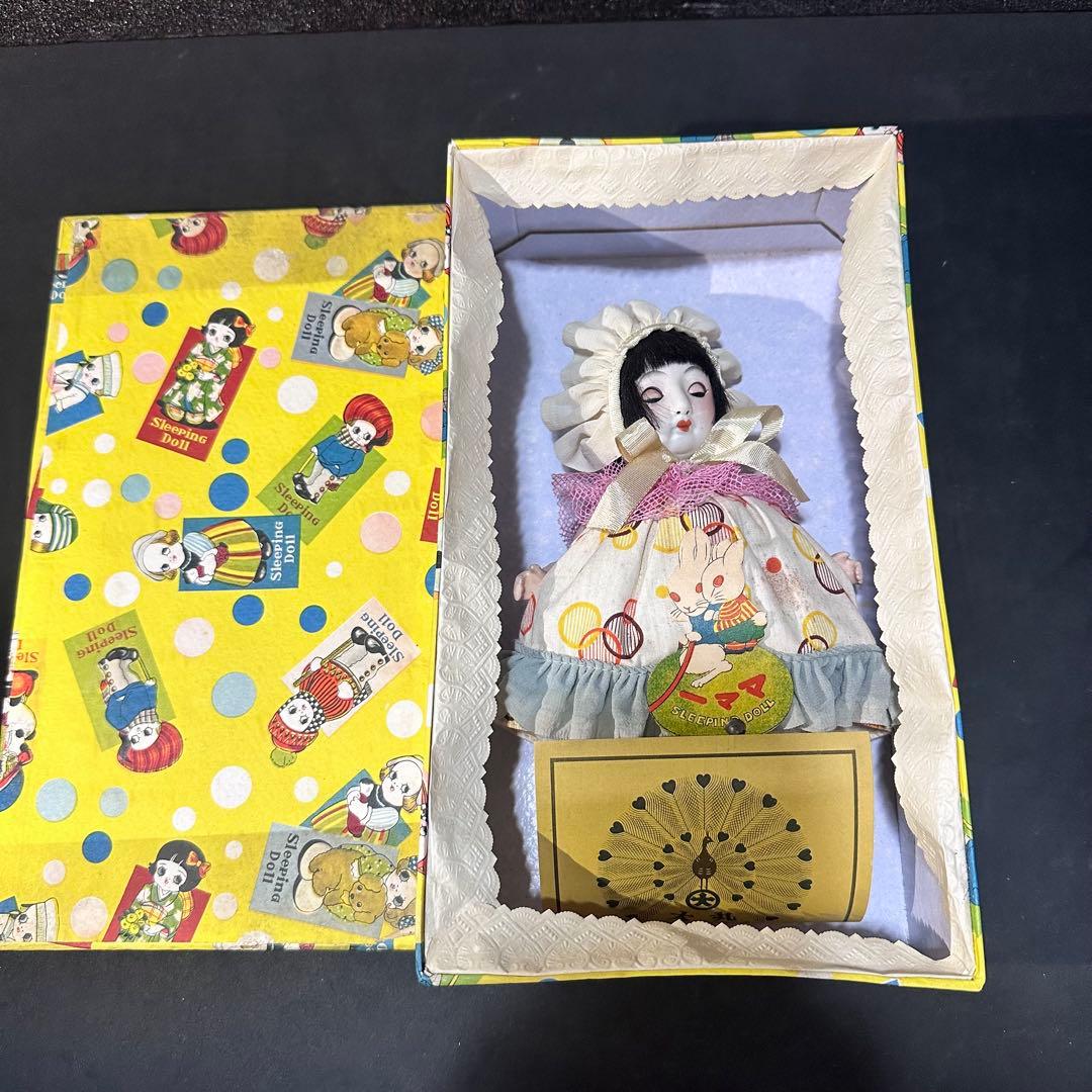 希少☆戦前アンティークビスクドール 日本人形 市松人形