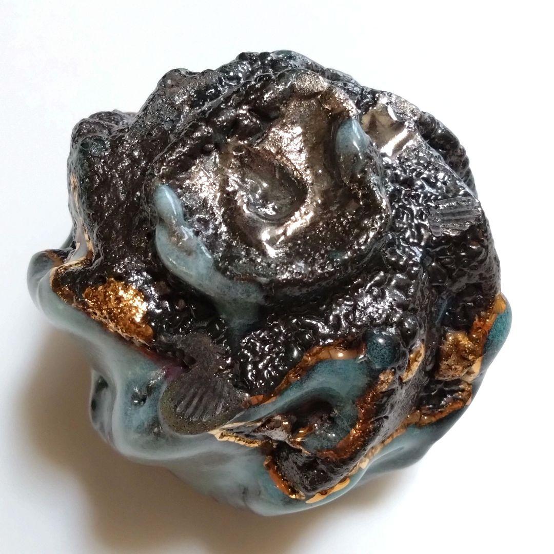 市川透　céladon（青磁）ぐい呑　未使用　共箱　備前　酒器