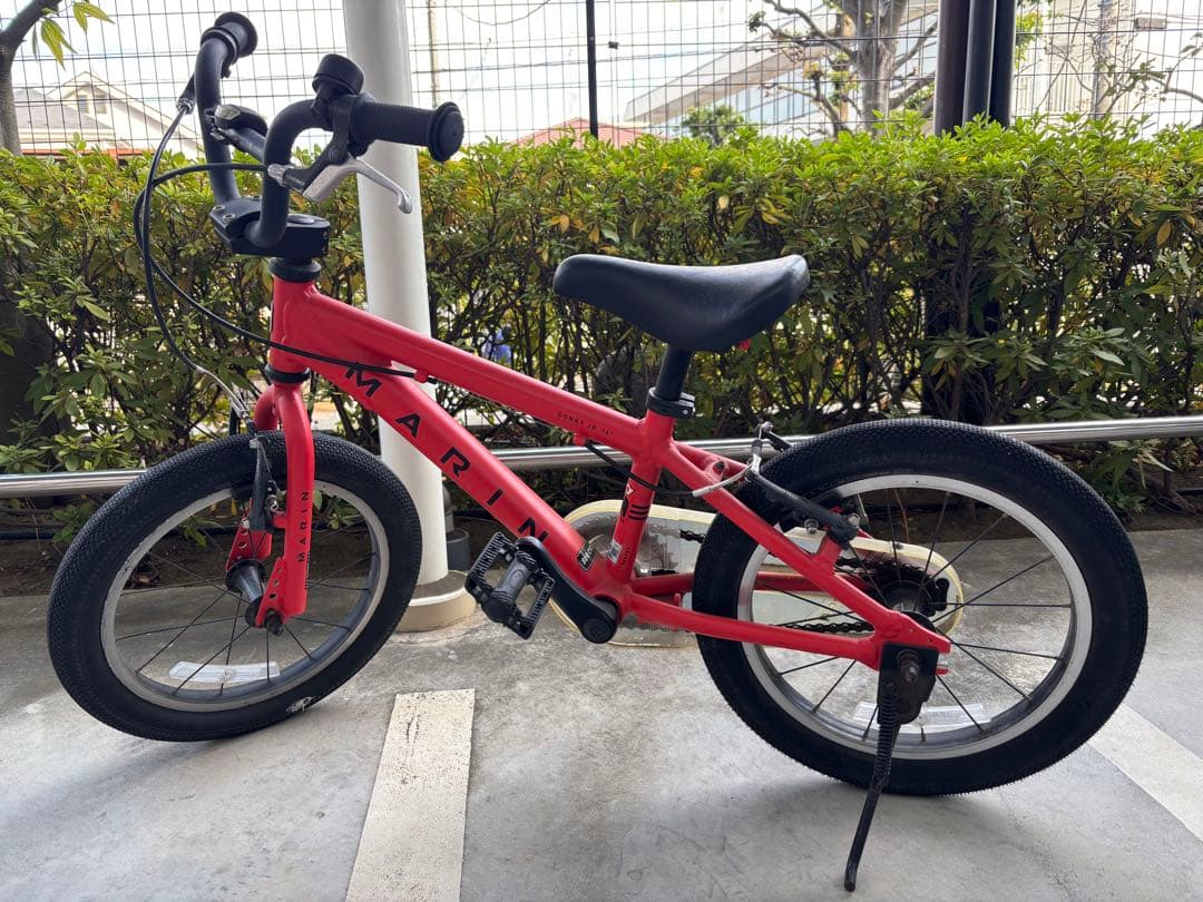 【直接受取限定！】marin 16インチ 赤 子供用自転車