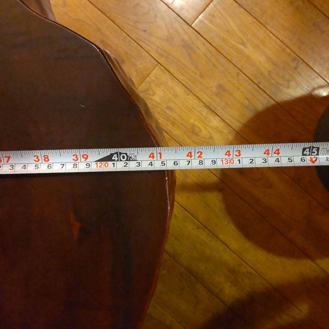 屋久杉・天然木・１枚板・輪切りの座卓（中古）