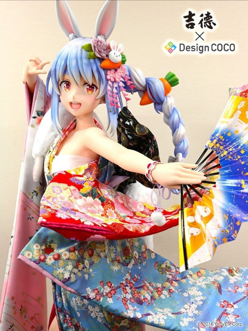 吉徳 デザインココ ホロライブ 兎田ぺこら 日本人形 1/4 フィギュア