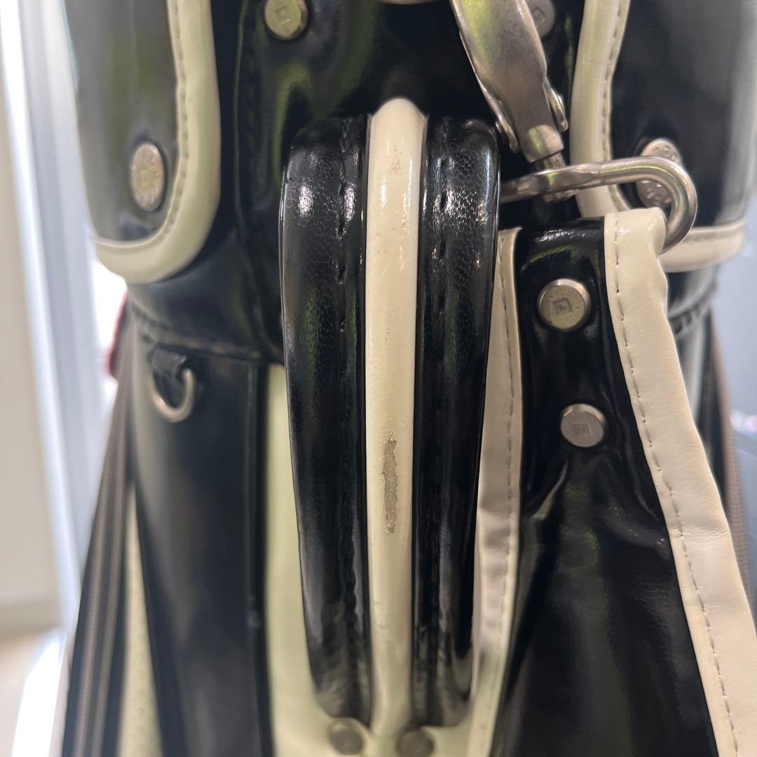 onoff ゴルフキャディバッグ 黒/白