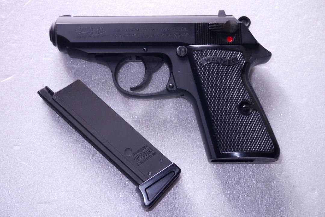 マルゼン ガス式ブローバック ワルサーPPK/S (ブラック)