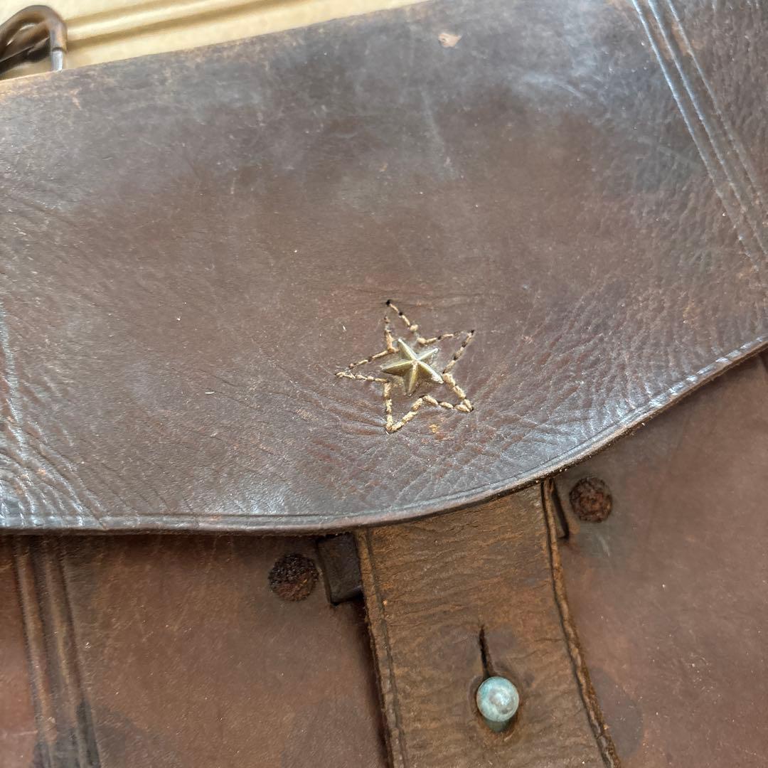 帝国陸軍　肩掛け革鞄　曹長