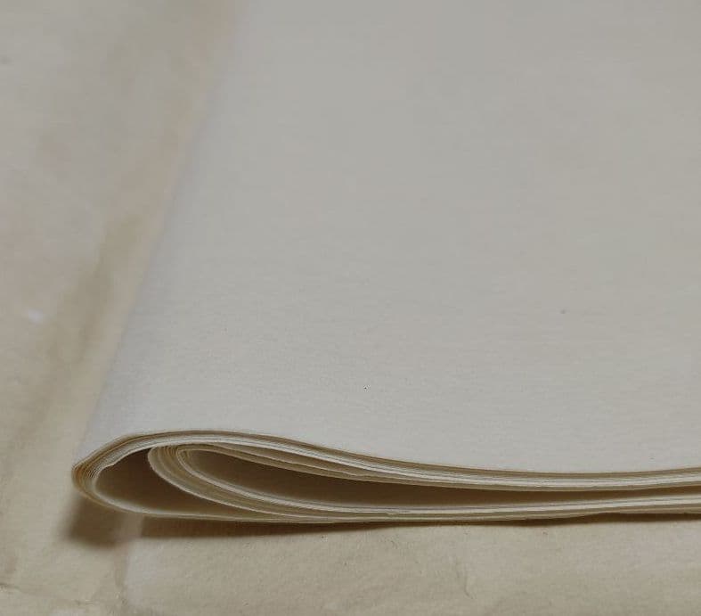 手漉き書道書き初め用半紙「寒月」「墨泉」