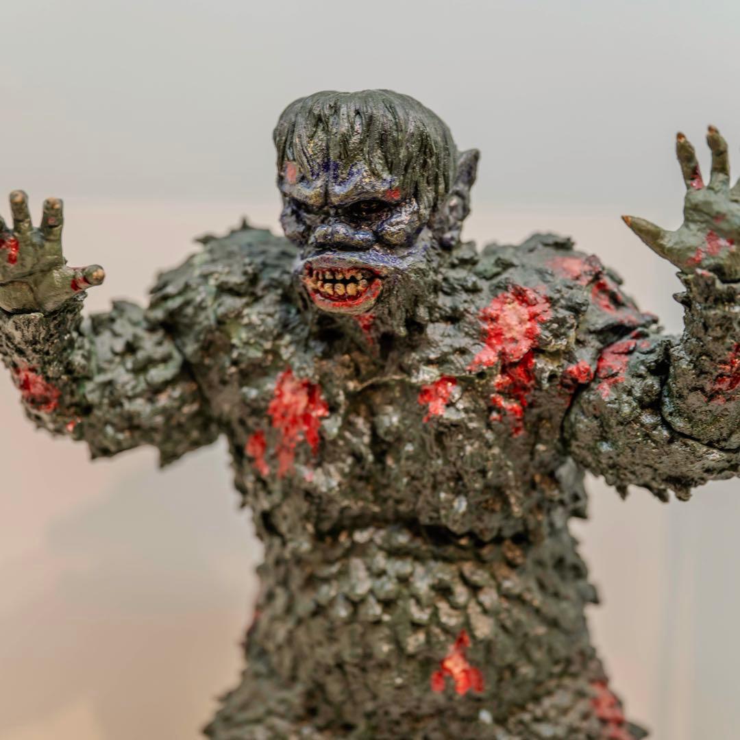 エクスプラス 東宝大怪獣 ガイラ フランケンシュタインの怪獣 リペイント