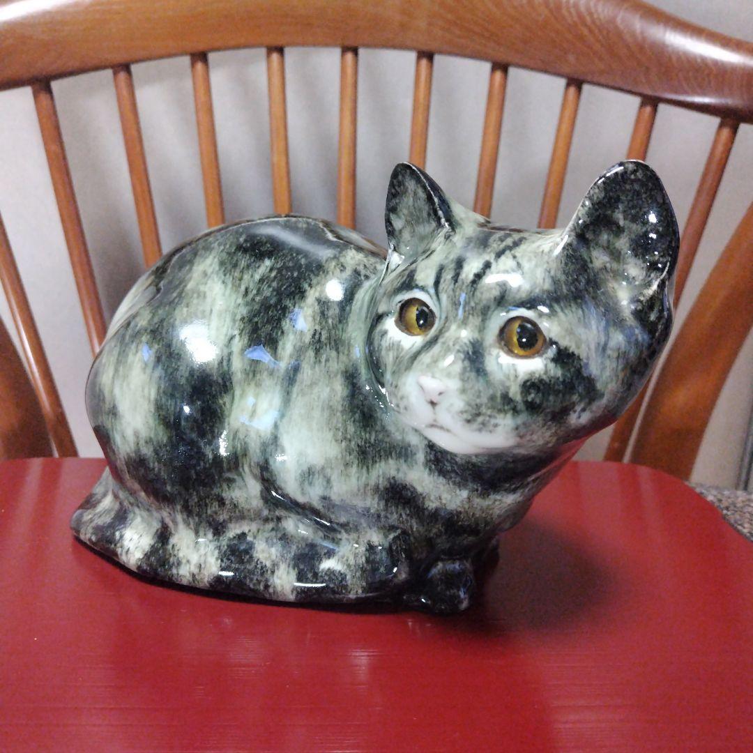 ウィンスタンレイキャット（ケンジントンキャット）ヴィンテージNo.40の猫の置物