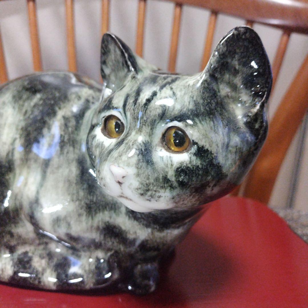 ウィンスタンレイキャット（ケンジントンキャット）ヴィンテージNo.40の猫の置物