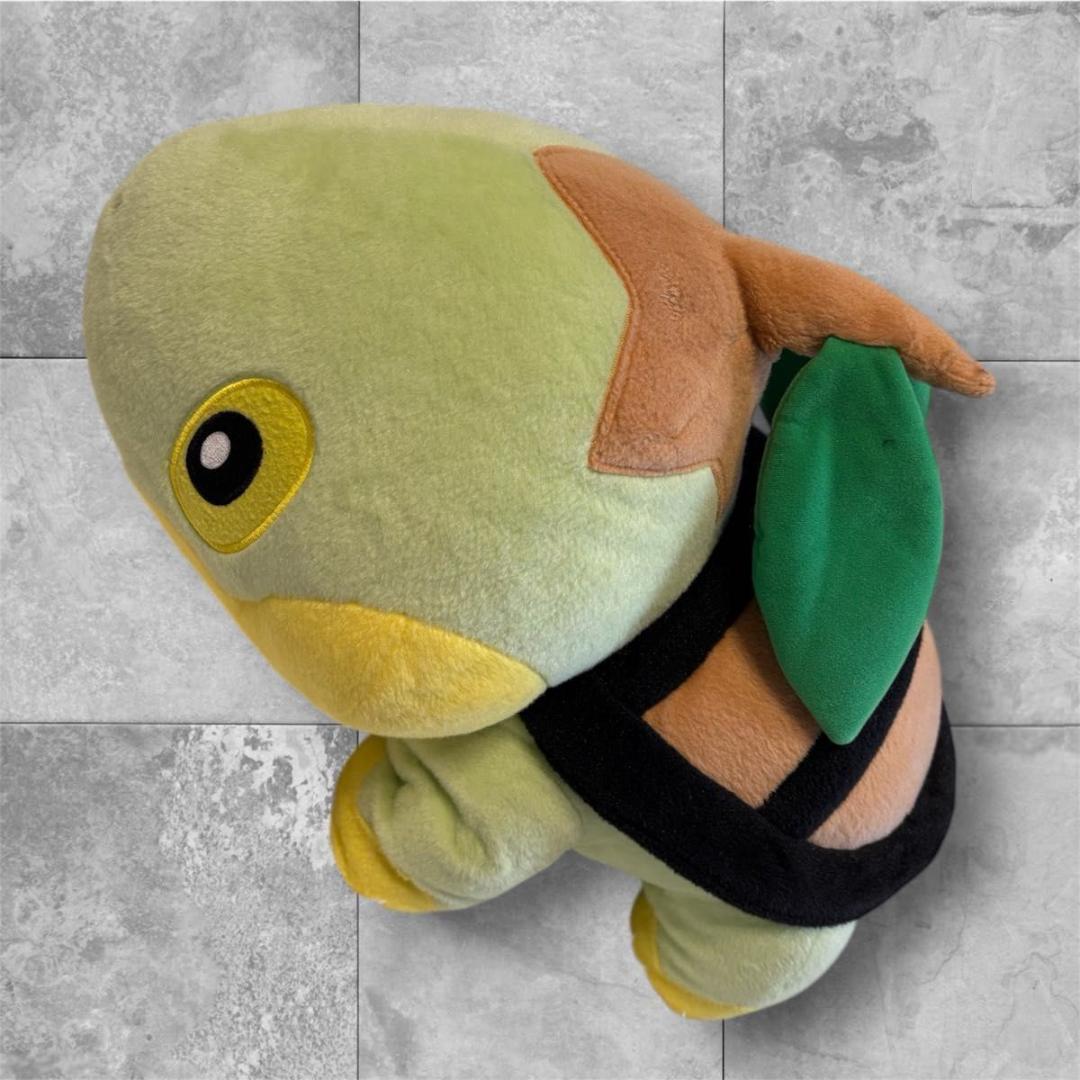 極美品　タカラトミー　ポケットモンスター　ナエトル　1/1　ぬいぐるみ　等身大