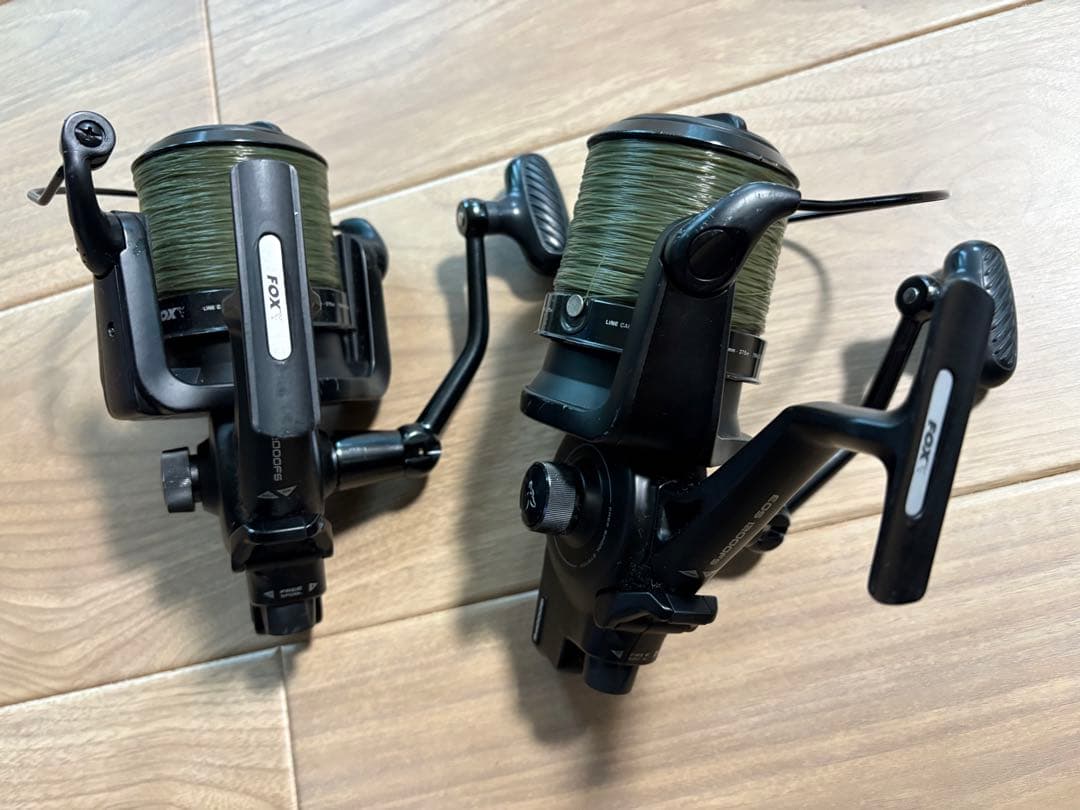 FOX EOS 12000 FS リール　2個 鯉釣り　カープフィッシング