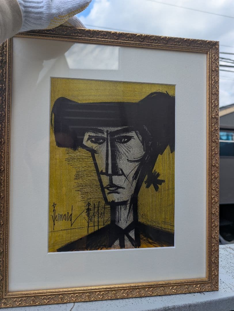 ベルナール ビュッフェ　リトグラフ トレロ【闘牛士】