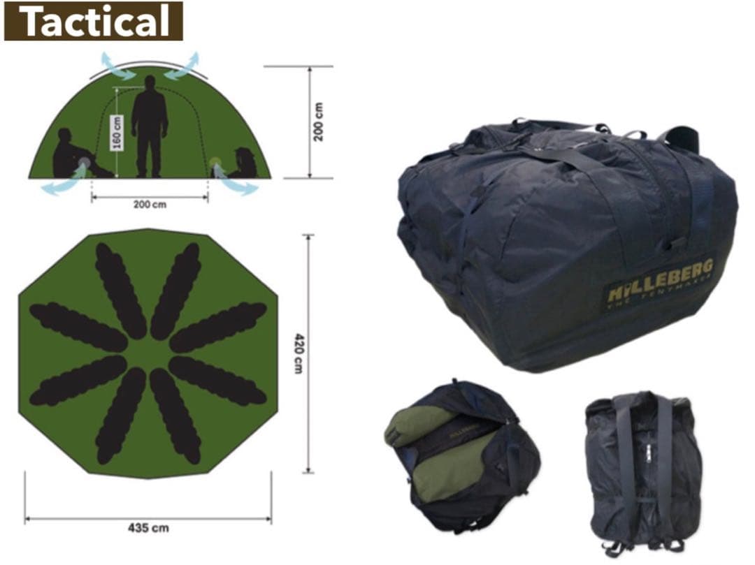 テント・タープ Hilleberg Atlas Tactical Milspec