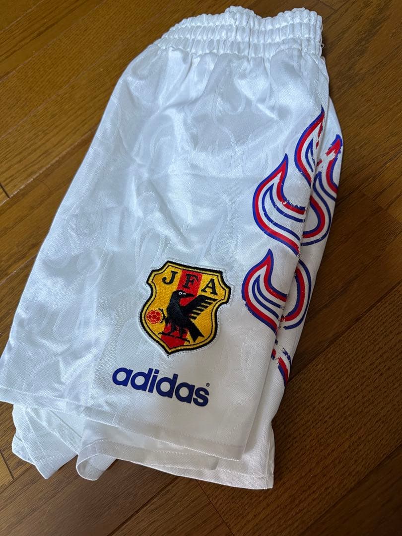 日本代表ユニフォーム 炎 サッカー 97年 adidas