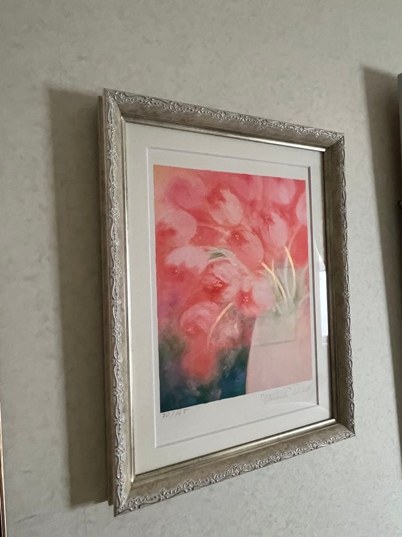 版画　ジニー・キム　直筆サイン　165枚限定ジクレー 新品額入り