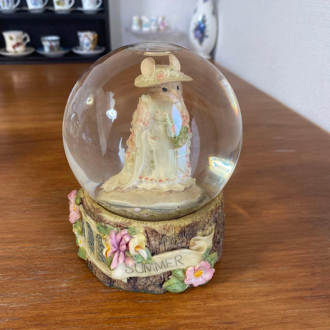 1989 エネスコ　ブランブリーヘッジ スノードーム　スノーグローブ　サマー　夏