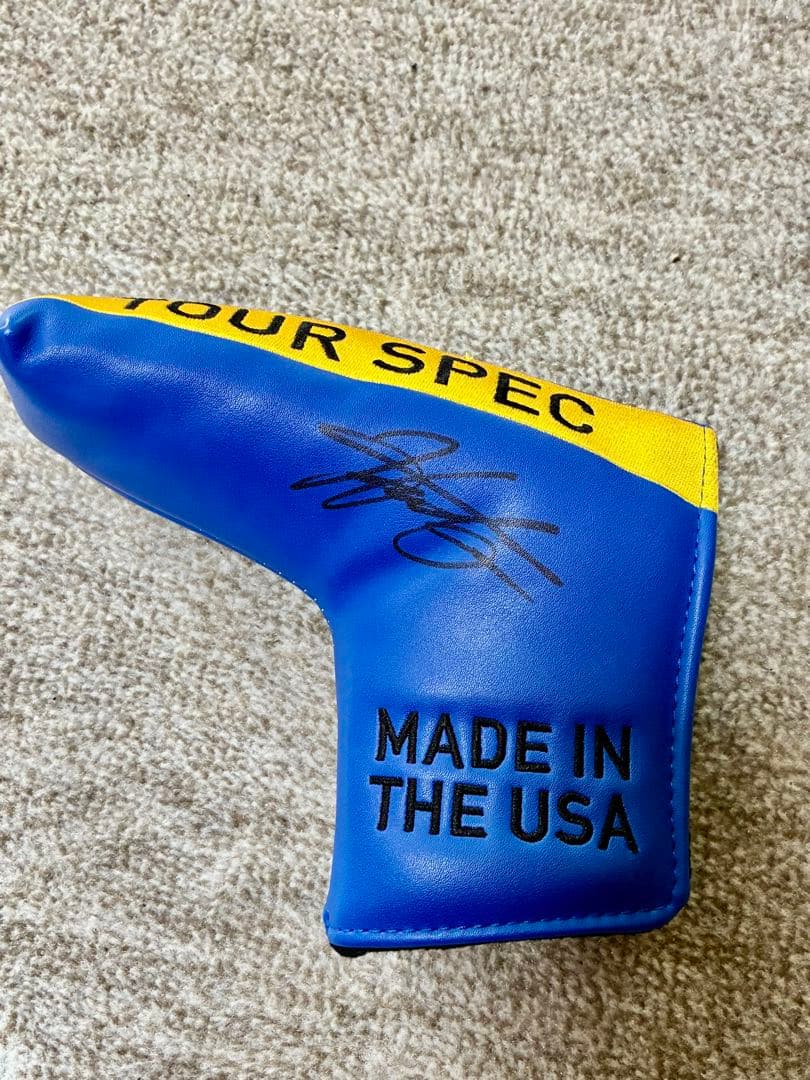 SALE！レア品！新品未使用！　　　松山英樹直筆サイン入ピレッティーパターカバー