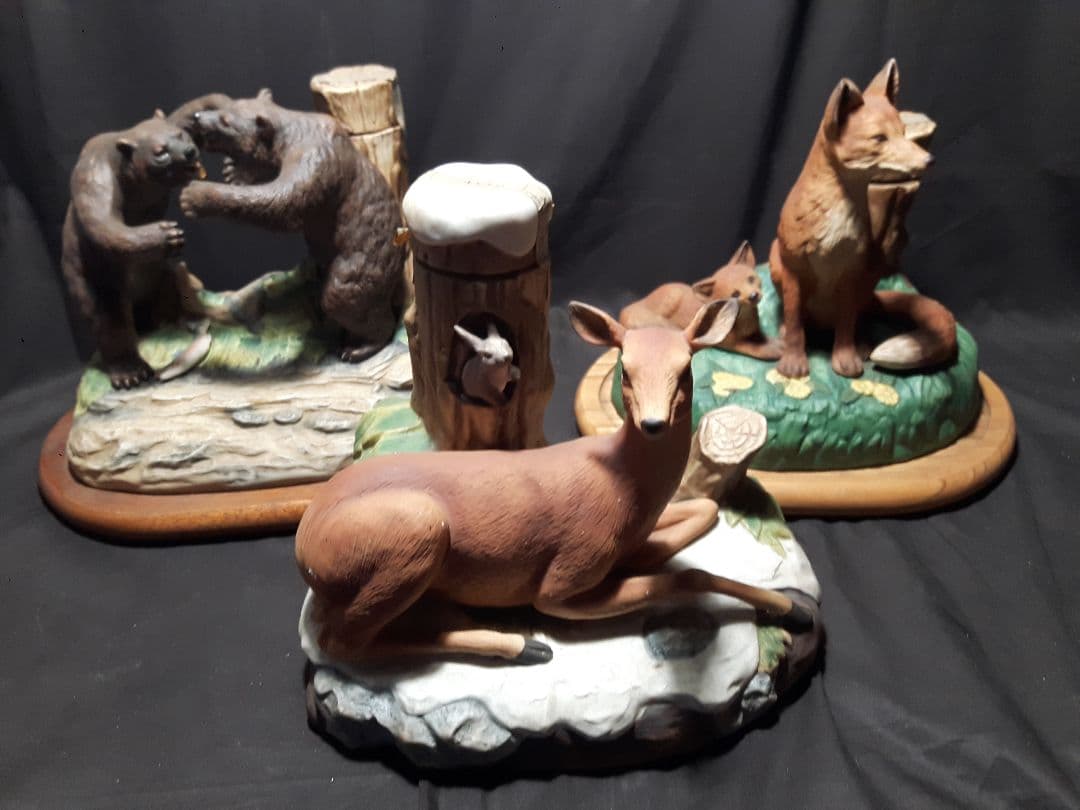 超希少！ニッカウヰスキー【キタキツネの親子】【ヒグマの闘い】【蝦夷の仲間たち】