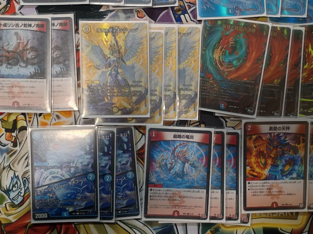 ラッカゴスペル　デッキ＋パーツ　デュエマ