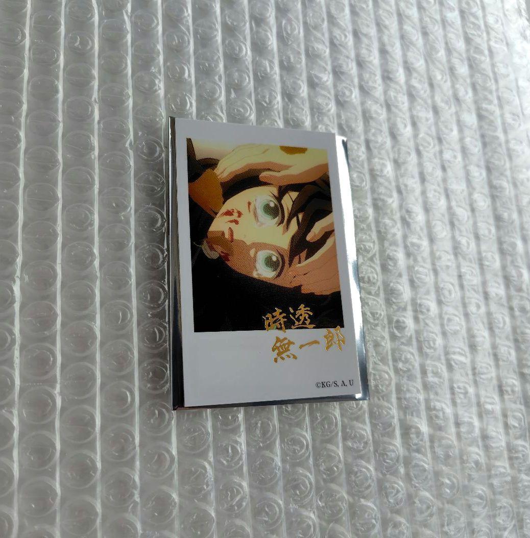 鬼滅の刃　時透無一郎　チェキ風ブロマイド　箔押し　刀鍛冶の里編　絵巻