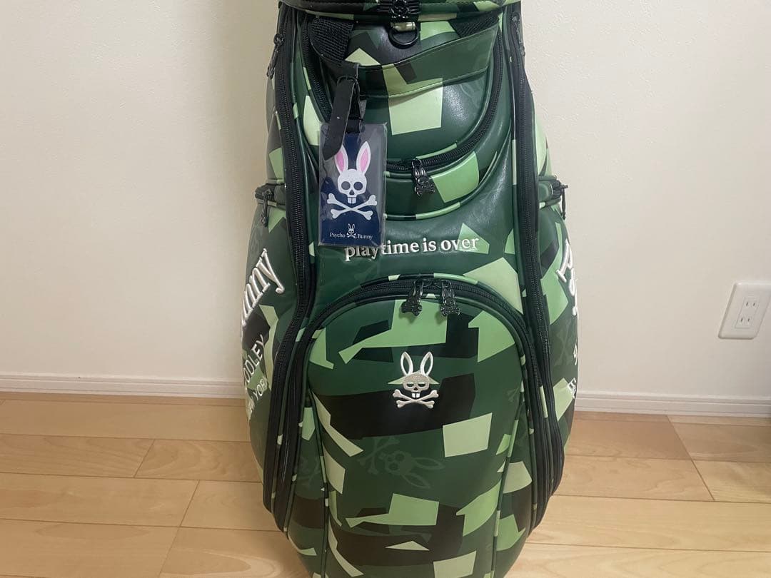 Psycho Bunny キャディバッグ サイコバニー カモフラージュ 迷彩