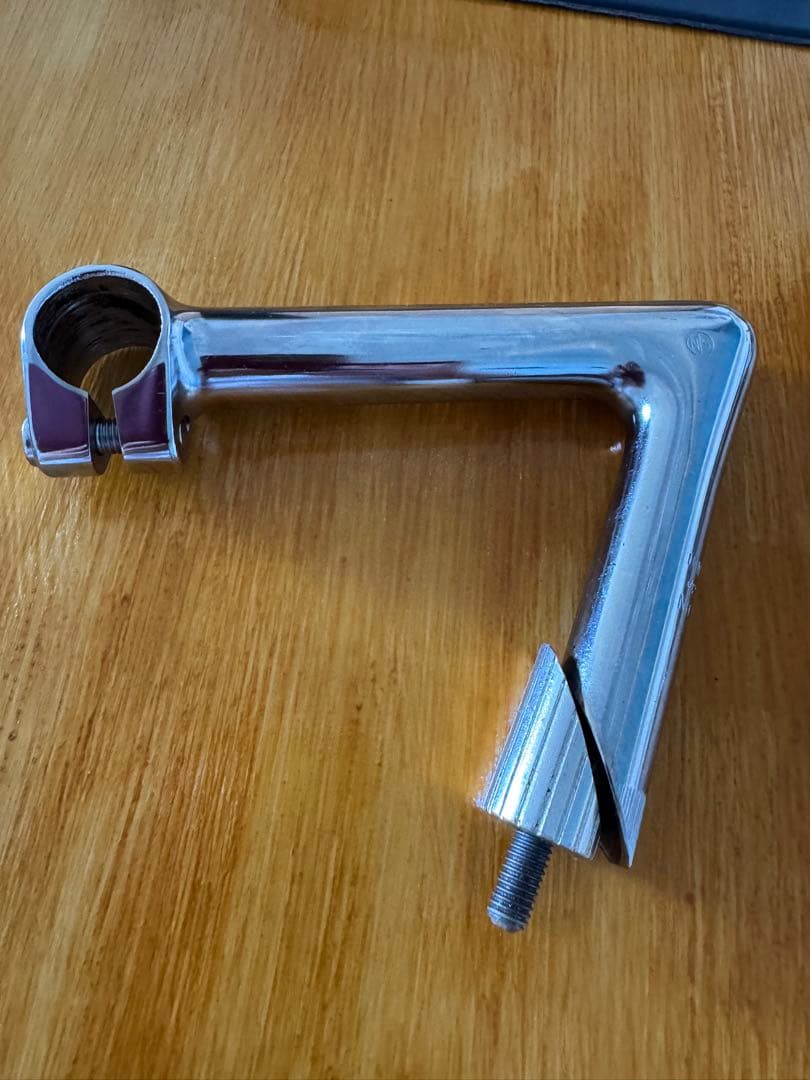 美品　日東　NJ-PRO クロモリ65°ステム　NJS刻印あり　140mm