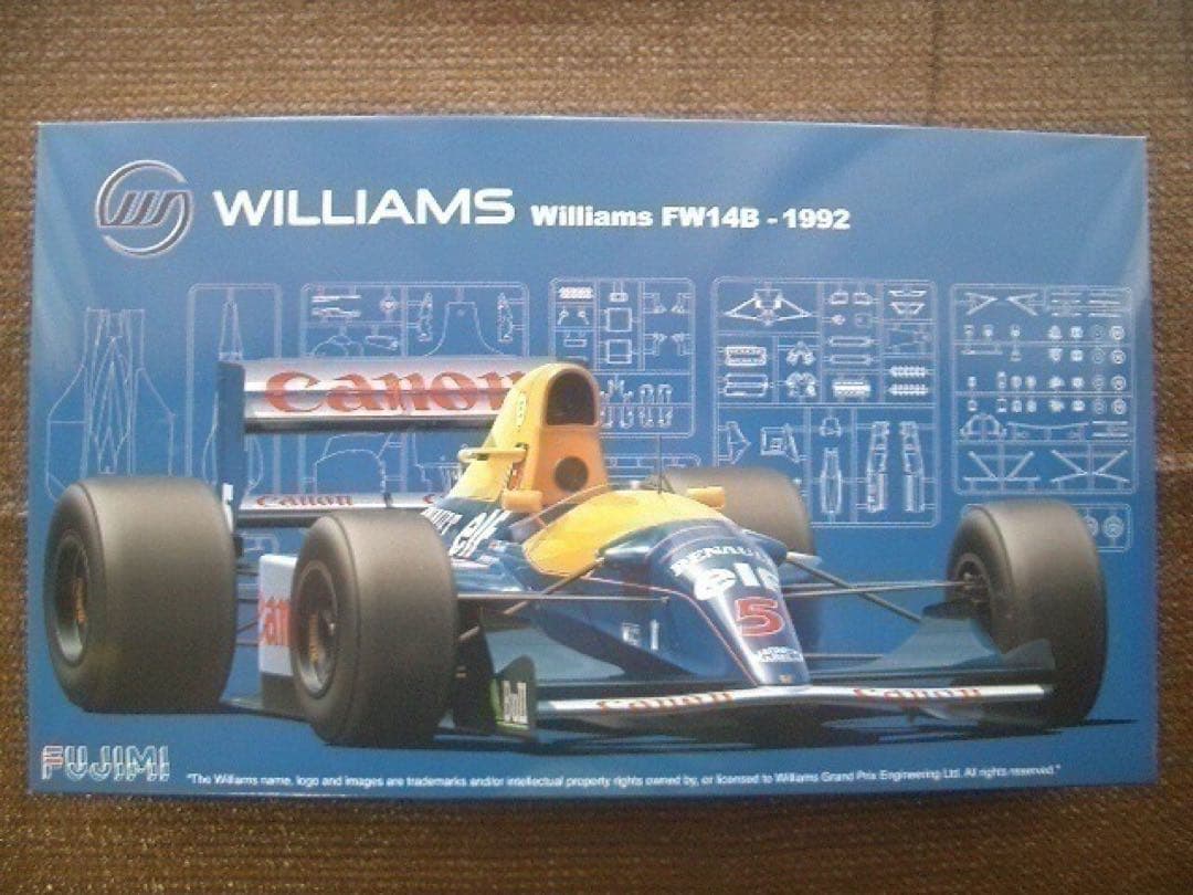 1/20 フジミ ウィリアムズ FW14B グランプリ選択式