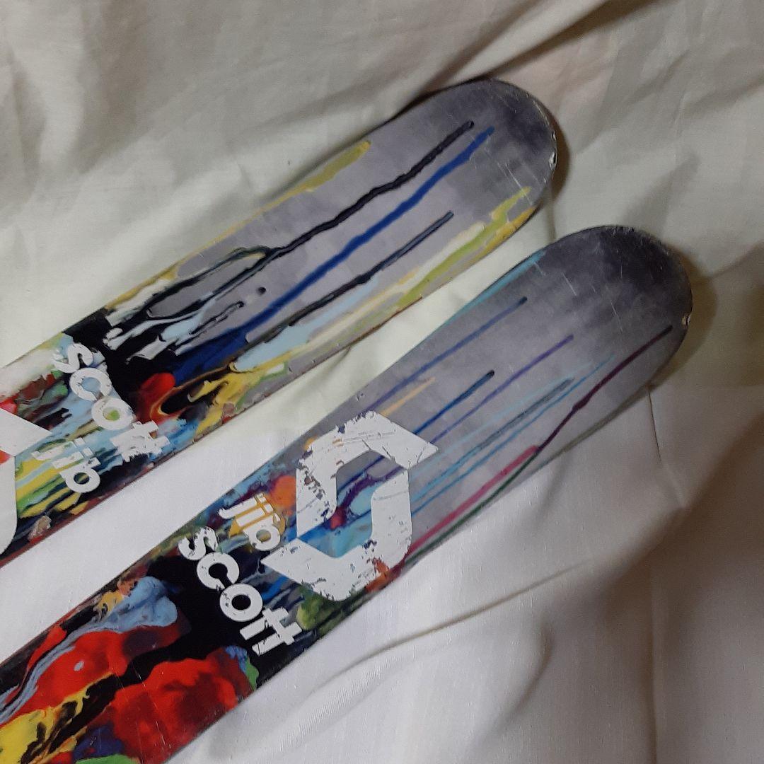 SCOTTスコットJIB168スキー板●ビンディングMARKERスクワイア付き