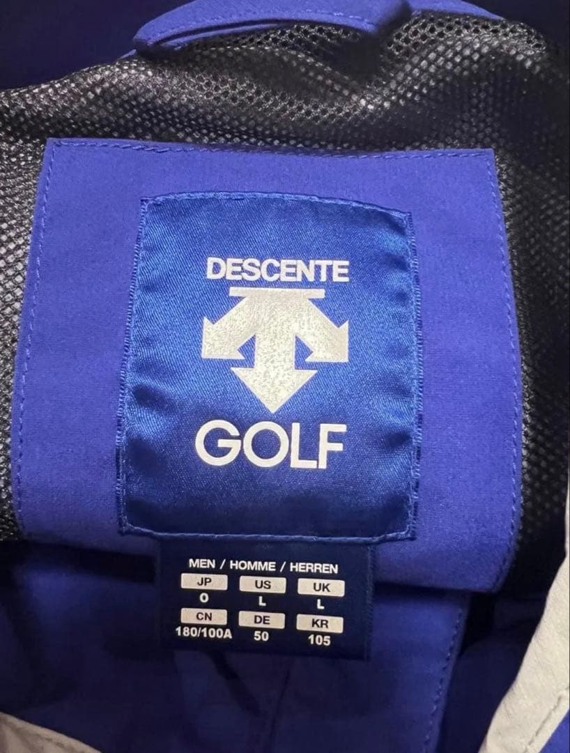 デサントゴルフ　レインウェアセットアップ