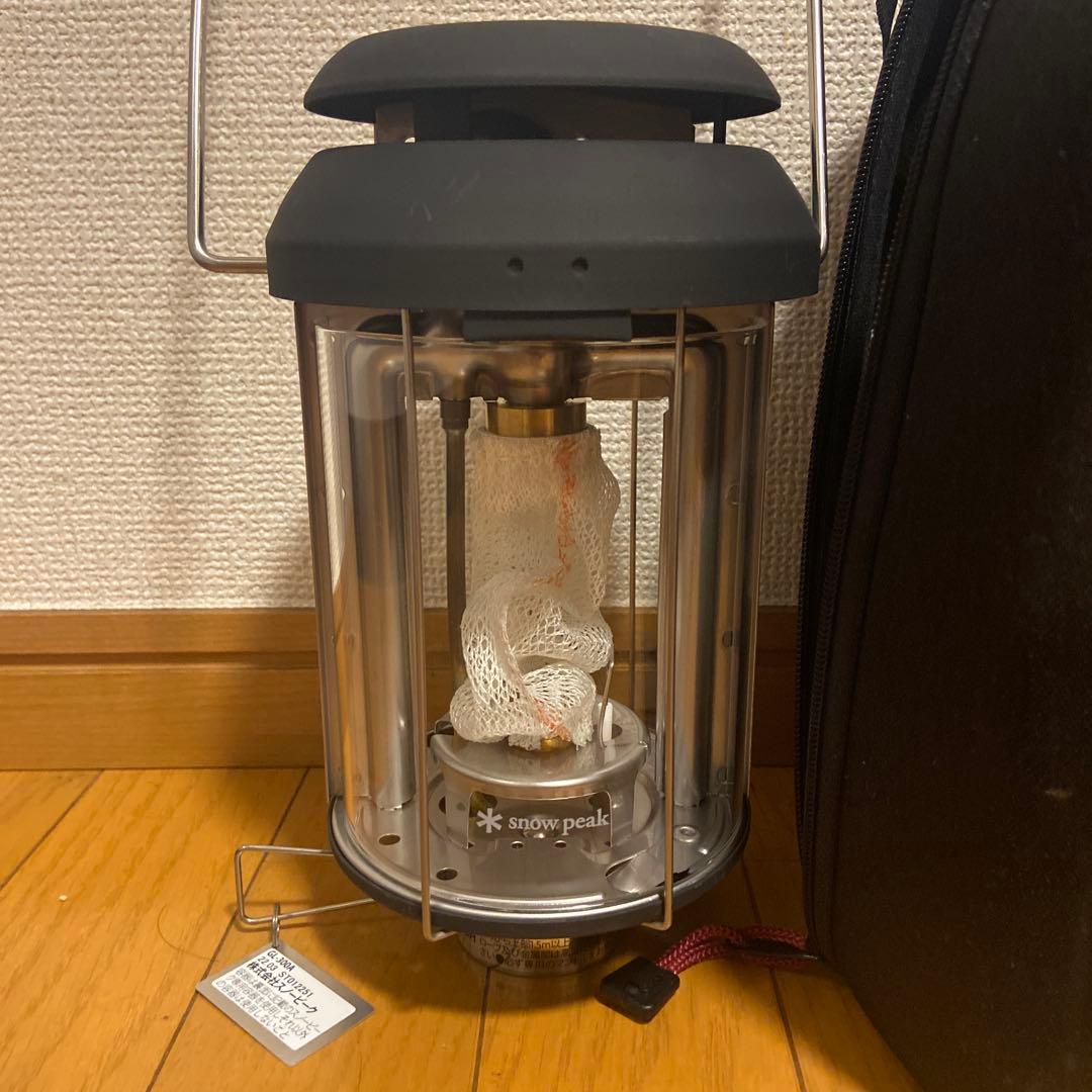  peak ガスランタン ギガパワー 収納ケース付き
