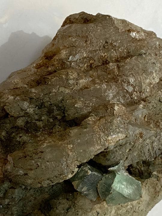 フローライト　on クォーツ　1150g