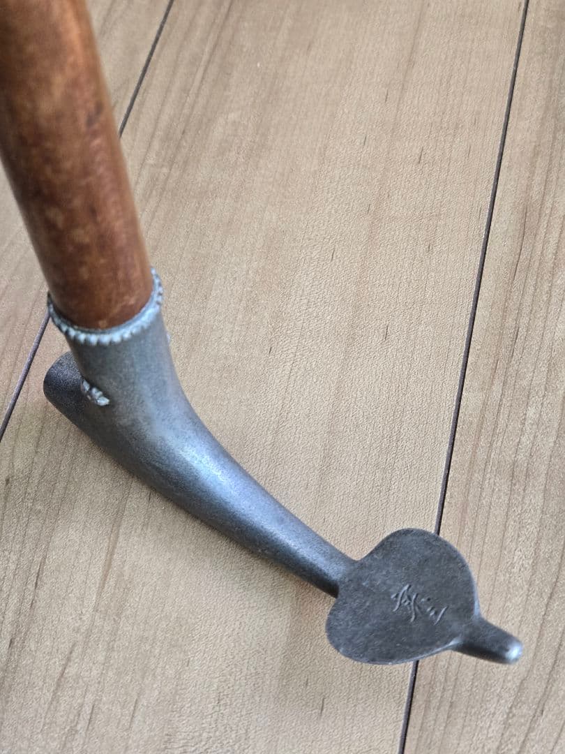 希少　日本海軍　傷痍軍人杖　日名子実三作