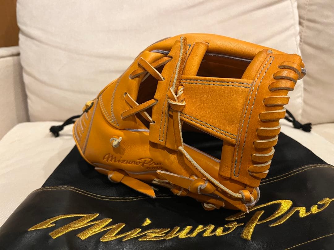 【極美品】MizunoPro ミズノプロ オーダー 内野用軟式グラブ サイズ10