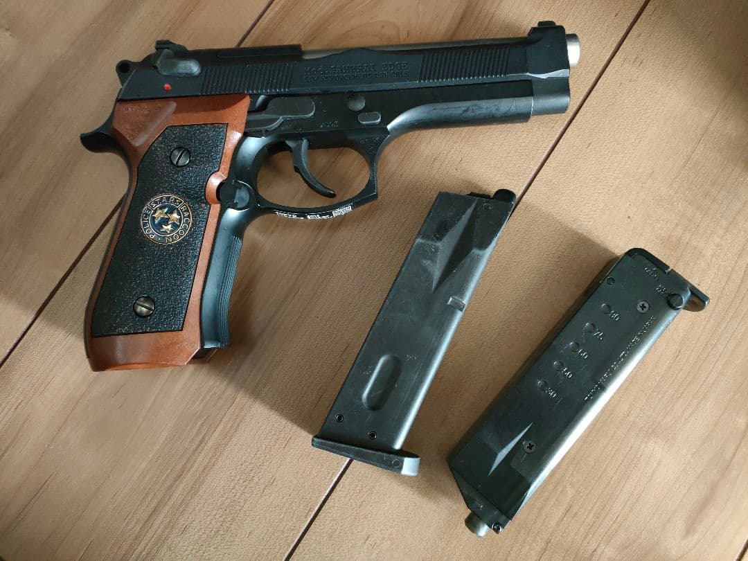 サムライエッジ ガスガン ブラック/ブラウン