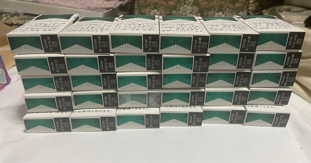 マルボロメンソール　空箱　30個