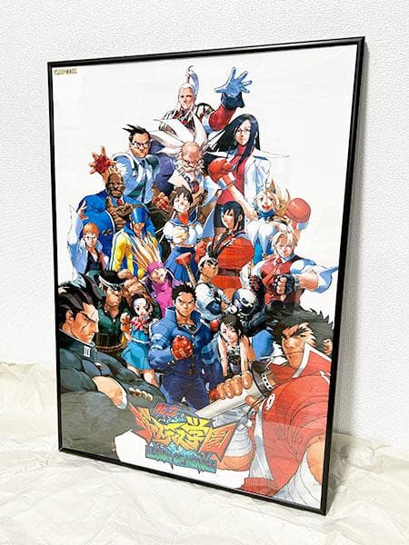 送料無料 私立ジャスティス学園 販促用B2ポスター カプコン