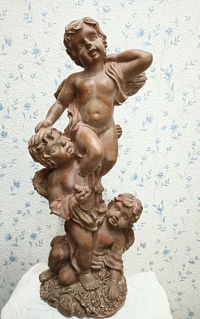 天使の木像オブジェ☆天使好きの方に☆エンジェル