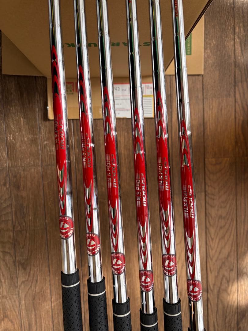 テーラーメイド P770 6本セット　モーダス120x メーカーカスタム