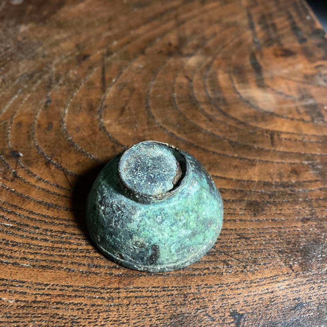 赤札閉店セール❗️【ギャラリー三益】古美術　唐代鍍金青銅盃