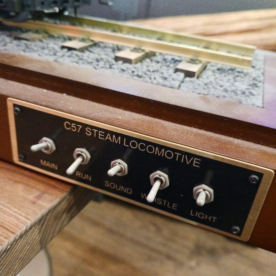 C57 スチーム機関車 C57117 模型