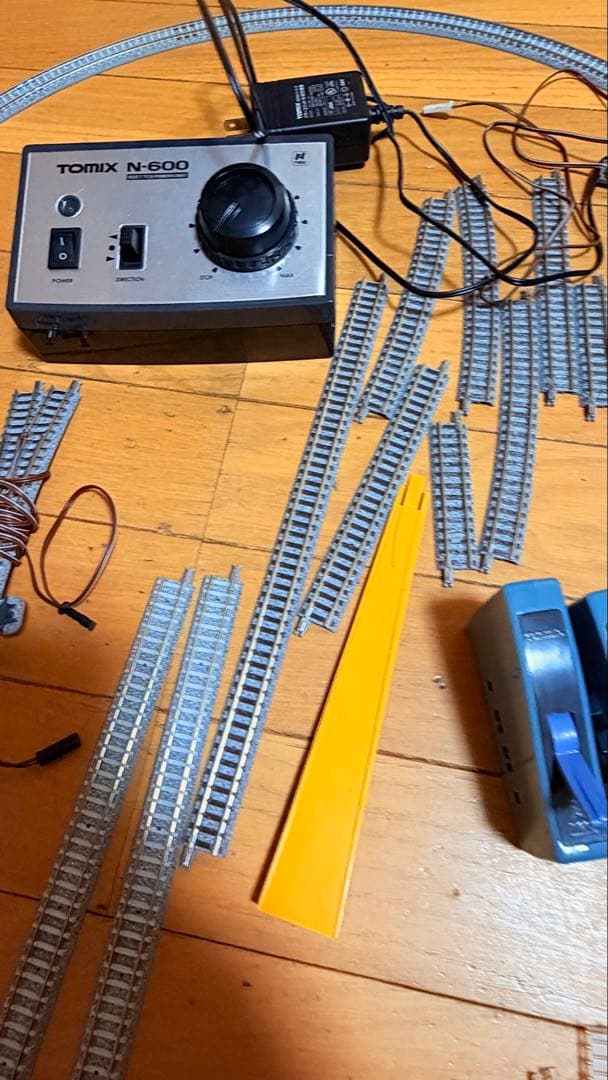 TOMIX N-600 コントローラーとレールセット