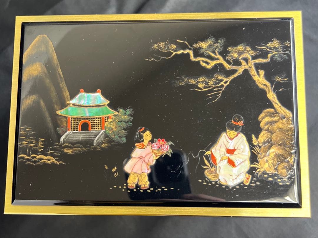 ジャガールクルト　アトモス　蒔絵最高級　時計　高さ27.5㎝幅22.5㎝チエウ