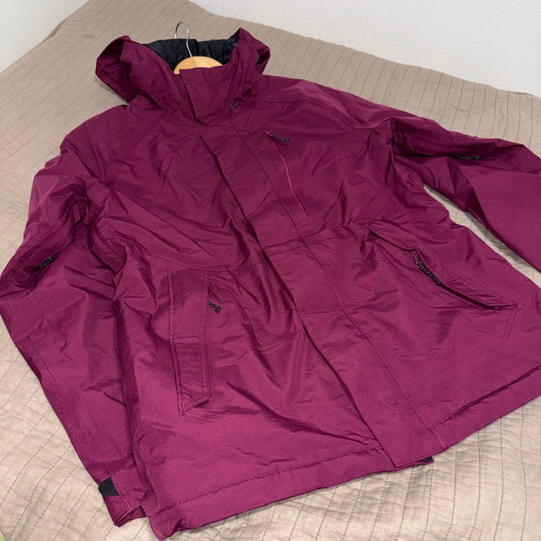 VOLCOM GORE-TEX スノーボードジャケット　ボルドー Mサイズ