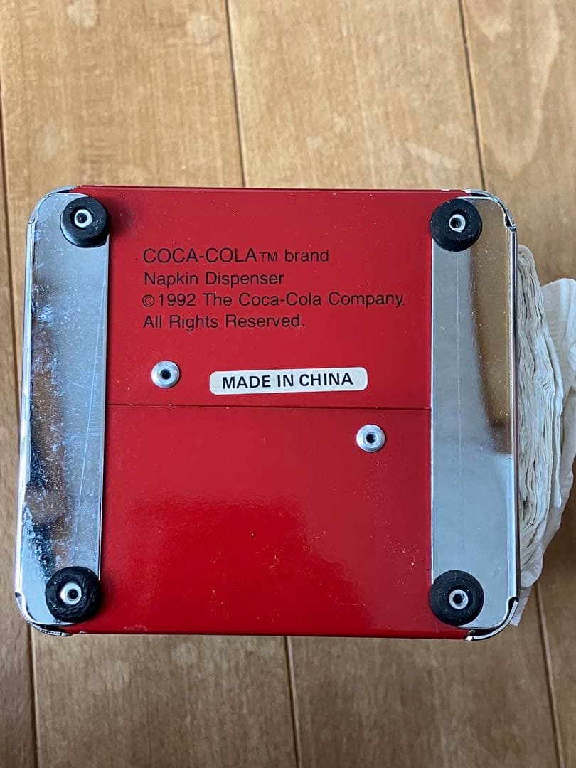 90年代物 Coca-Cola コカコーラ ナプキンディスペンサー ビンテージ