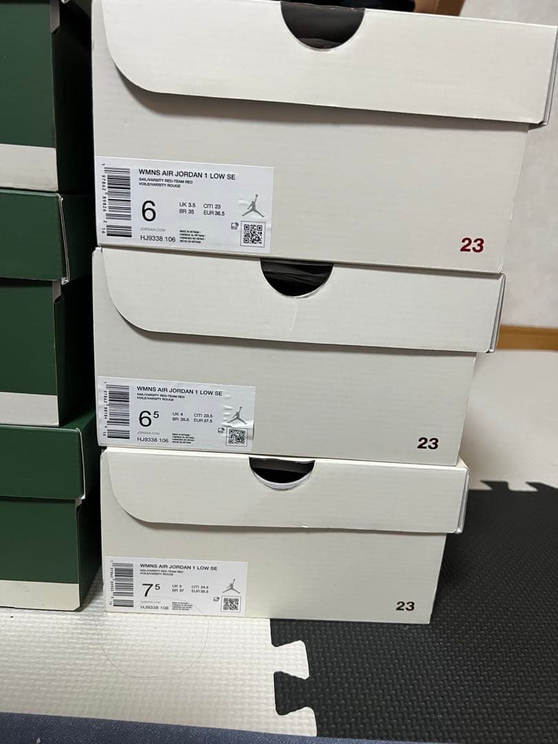 WMNS AIR JORDAN 1 LOW SEエアジョーダン1　23㎝
