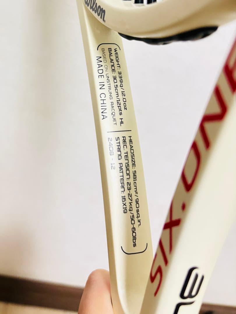 ラケット(硬式用) Wilson Pro Staff Six.One 90