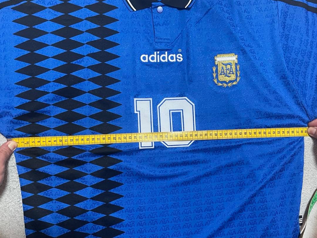 限定品 新品 アルゼンチン代表 94 アウェイ ユニフォーム 復刻版メッシ2XL